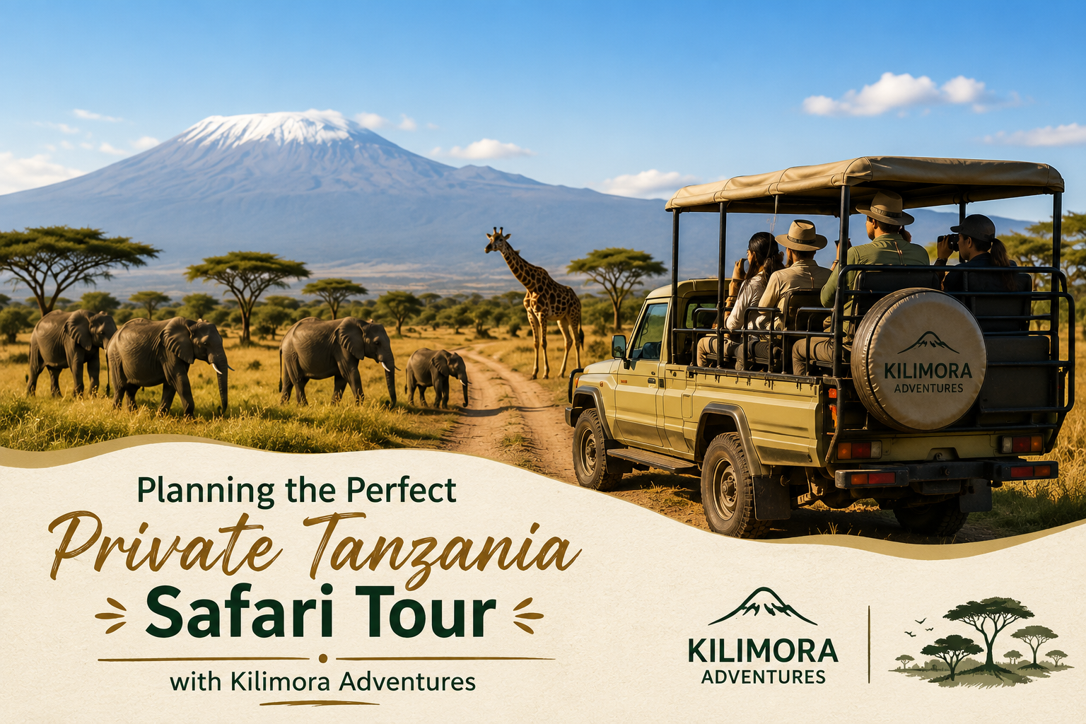 Perfect Private Tanzania Safari Tour